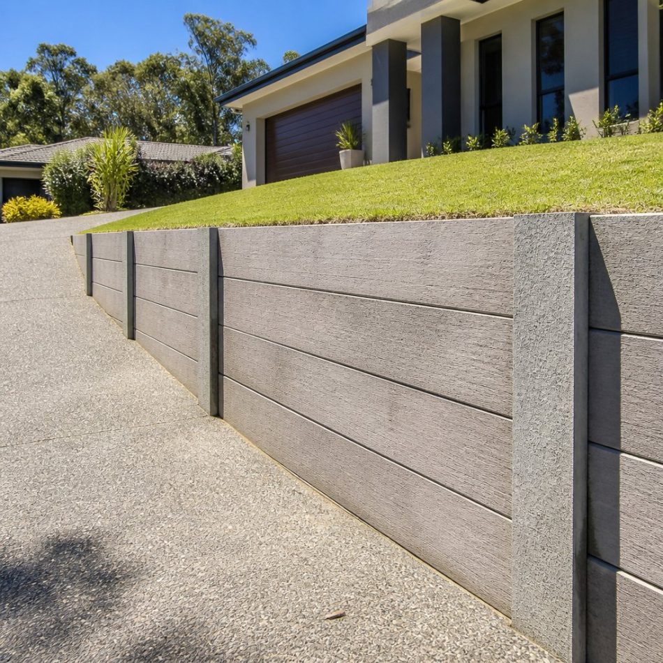 Retaining Walls in Aotea for a Safer Stronger More Usable Block